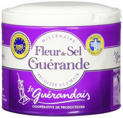 Gurandais, Fleur de Sel Guerande, Graues Meersalz 125g