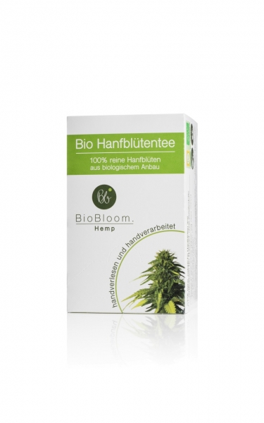 Bio Hanftee Teebox mit 20 Teebeutel